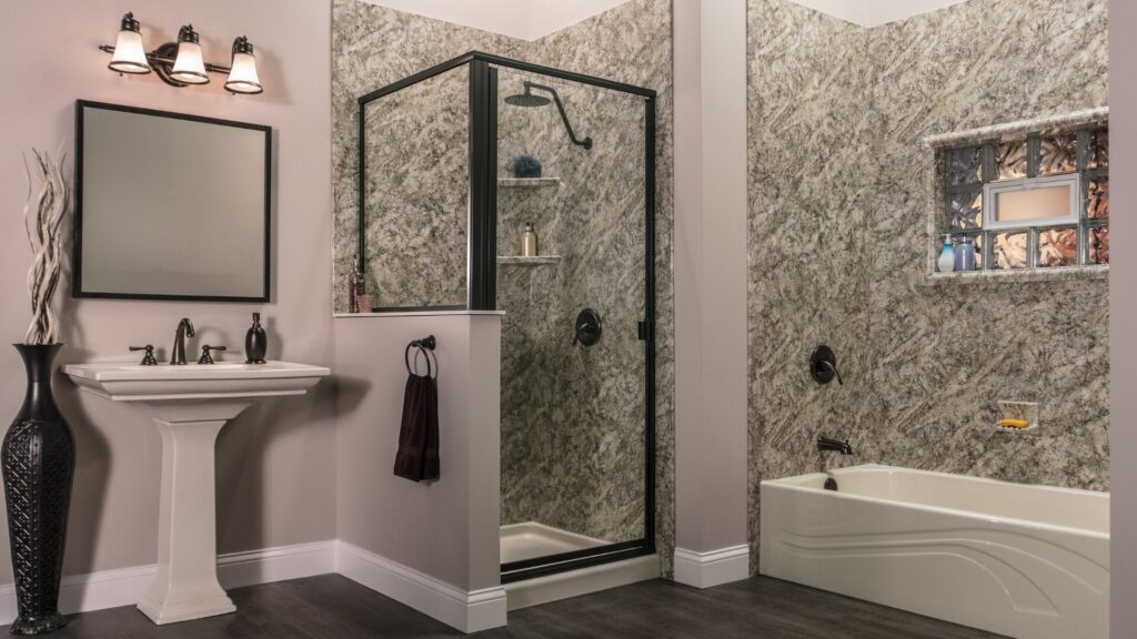 New bathroom install